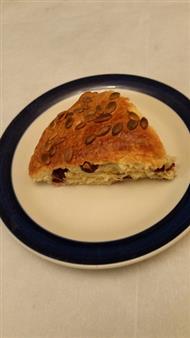 Cranberry and Pumpkin Seed Scone